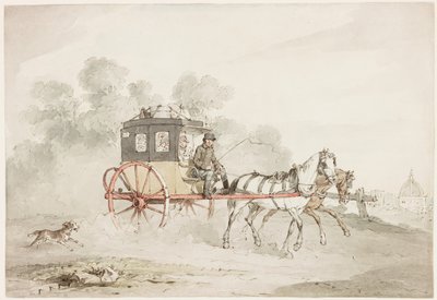 The Postcart by John Augustus Atkinson